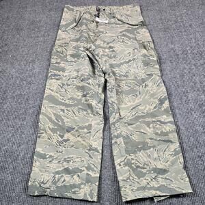 Valley Apparel Pants Mens Medium Regular Green APECS Camo Waterproof Rain Army
